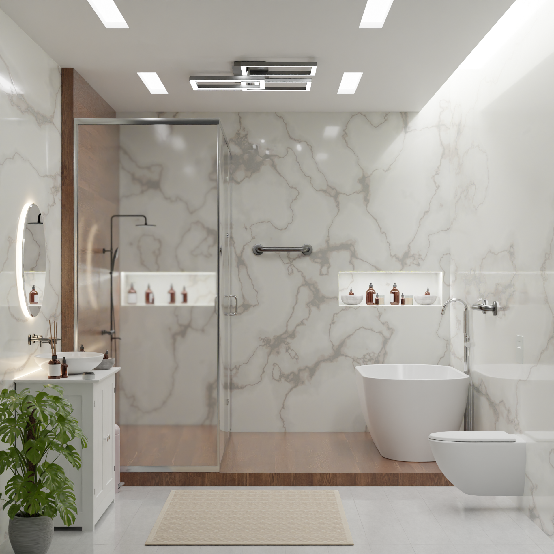 Bathroom Scene